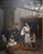 Jean Leon Gerome The Snake Charmer oil painting on canvas
